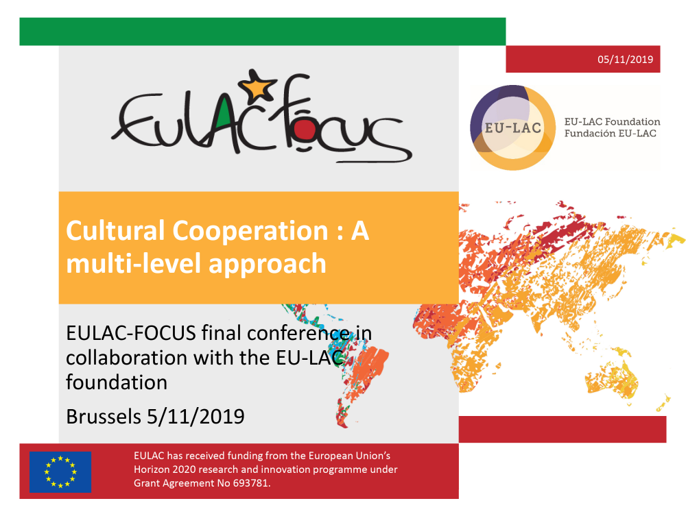 Final Conference: <a href="https://youtu.be/m41gh8yMC8c" target="_blank">Cultural Cooperation : A multi-level approach relations</a>